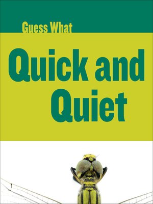 cover image of Quick and Quiet